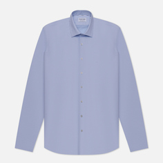 Мужская рубашка Calvin Klein Jeans Twill Easy Care Fitted, цвет голубой, размер 39