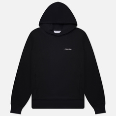 Мужская толстовка Calvin Klein Jeans Micro Logo Repreve Hoodie, цвет чёрный, размер L