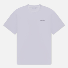 Мужская футболка Calvin Klein Jeans Micro Logo Interlock, цвет белый, размер XXL