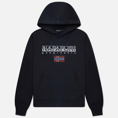 Мужская толстовка Napapijri Ayas Hoodie, цвет чёрный, размер XL