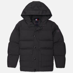 Мужской пуховик Tommy Hilfiger Classic Down Hooded, цвет серый, размер M