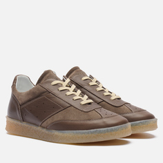 Мужские кроссовки Maison Margiela MM6 6 Court Leather, цвет коричневый, размер 43 EU