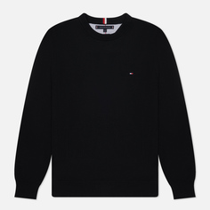 Мужской свитер Tommy Hilfiger 1985 Crew Neck, цвет чёрный, размер M