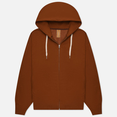 Мужская толстовка FrizmWORKS OG Heavyweight Hoodie Zip Up Parka, цвет оранжевый, размер M