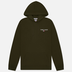 Мужская толстовка Tommy Jeans Regular Entry Graphic Hoodie, цвет оливковый, размер S