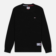 Мужской свитер Tommy Jeans Regular Structured, цвет чёрный, размер M