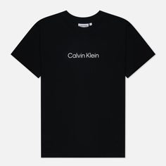 Женская футболка Calvin Klein Jeans Hero Logo Regular, цвет чёрный, размер S
