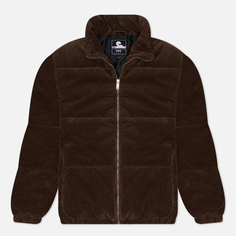 Мужской пуховик Edwin Attakai Puffa Corduroy 8 Wales, цвет коричневый, размер L