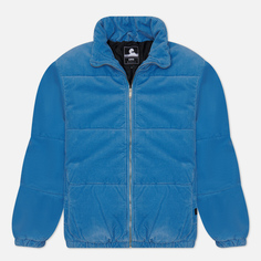 Мужской пуховик Edwin Attakai Puffa Corduroy 8 Wales, цвет голубой, размер M