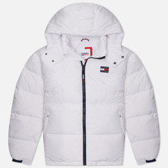 Мужской пуховик Tommy Jeans Alaska Puffer, цвет белый, размер M