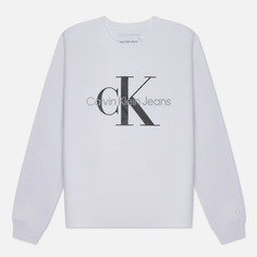 Женская толстовка Calvin Klein Jeans Monogram, цвет белый, размер XS