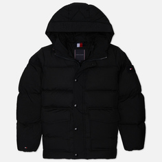 Мужской пуховик Tommy Hilfiger Classic Down Hooded, цвет чёрный, размер S