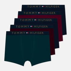 Комплект мужских трусов Tommy Hilfiger Underwear 5-Pack Original Metallic Logo Trunks Gift Set, цвет комбинированный, размер S