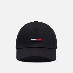 Кепка Tommy Jeans Flag Baseball, цвет чёрный