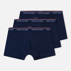 Комплект мужских трусов Tommy Hilfiger Underwear 3-Pack Premium Essential Trunks, цвет синий, размер XL