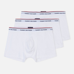 Комплект мужских трусов Tommy Hilfiger Underwear 3-Pack Premium Essential Trunks, цвет белый, размер XXL