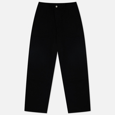Мужские брюки Uniform Bridge Cotton Fatigue Wide Fit, цвет чёрный, размер M