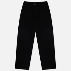 Мужские брюки Uniform Bridge Cotton Fatigue Wide Fit, цвет чёрный, размер M