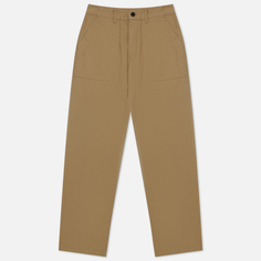 Мужские брюки Uniform Bridge Cotton Fatigue Regular Fit, цвет бежевый, размер S