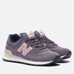 Женские кроссовки New Balance WL574TP2, цвет фиолетовый, размер 37.5 EU
