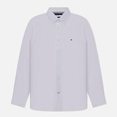 Мужская рубашка Tommy Hilfiger Core Flex Dobby Slim Fit, цвет белый, размер M