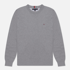 Мужской свитер Tommy Hilfiger 1985 Crew Neck, цвет серый, размер M