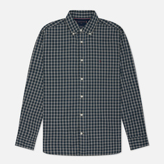 Мужская рубашка Tommy Hilfiger Soft Flex Mini Tartan Regular Fit, цвет зелёный, размер M