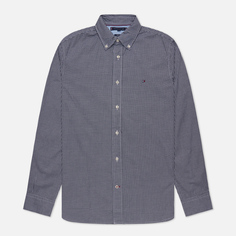 Мужская рубашка Tommy Hilfiger Soft Flex Gingham Regular Fit, цвет синий, размер XXL