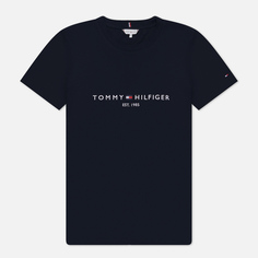 Женская футболка Tommy Hilfiger Heritage Hilfiger Crew Neck Regular, цвет синий, размер M