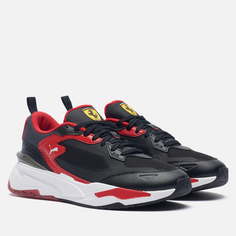 Мужские кроссовки Puma x Scuderia Ferrari RS-Fast, цвет чёрный, размер 44.5 EU