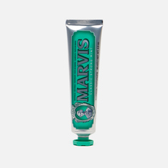 Зубная паста Marvis Classic Strong Mint + XYLITOL Large, цвет зелёный