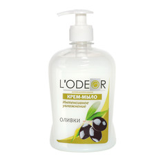 Крем-мыло &quot;l&#39;odeor&quot; оливки антибактериальное, 500 мл (с дозатором) Lodeor