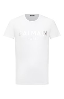 Хлопковая футболка Balmain