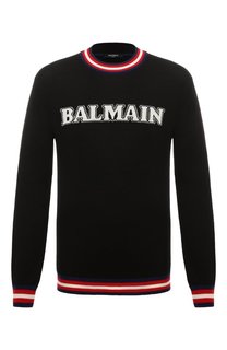 Шерстяной джемпер Balmain