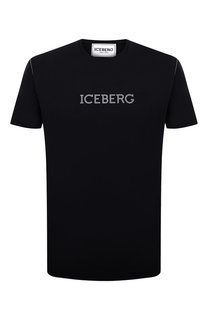 Хлопковая футболка Iceberg