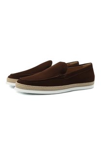 Замшевые лоферы Tod’s Tods