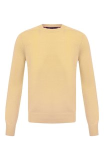 Свитер из хлопка и шелка Loro Piana