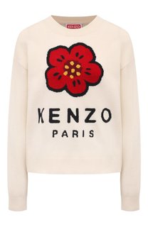 Шерстяной пуловер Kenzo