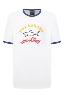 Хлопковая футболка Paul&Shark