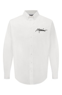 Хлопковая рубашка Moschino