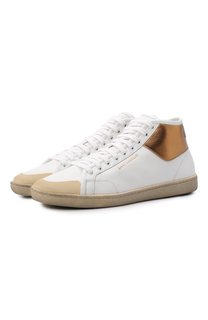 Кожаные кеды Portofino SL/39 Saint Laurent