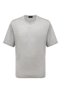 Футболка из хлопка и шелка MUST