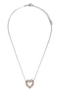 Кулон на цепочке Infinity Heart Swarovski