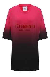 Хлопковая футболка VETEMENTS
