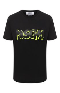 Хлопковая футболка MSGM