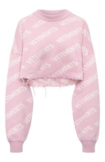 Шерстяной свитер VETEMENTS