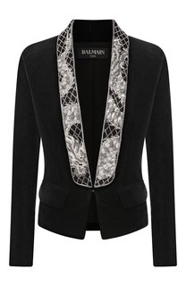 Хлопковый жакет Balmain