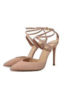 Замшевые туфли Gianvito Rossi