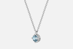 Колье серебряное Moonka