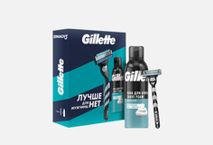 подарочный Набор: Бритва + пена для бритья Gillette